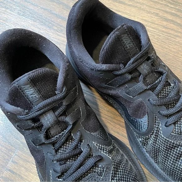 Nike Downshifter 9 Black Anthracite Running Sneakers AQ7486-005 Womens 7.5 - Picture 5 of 12